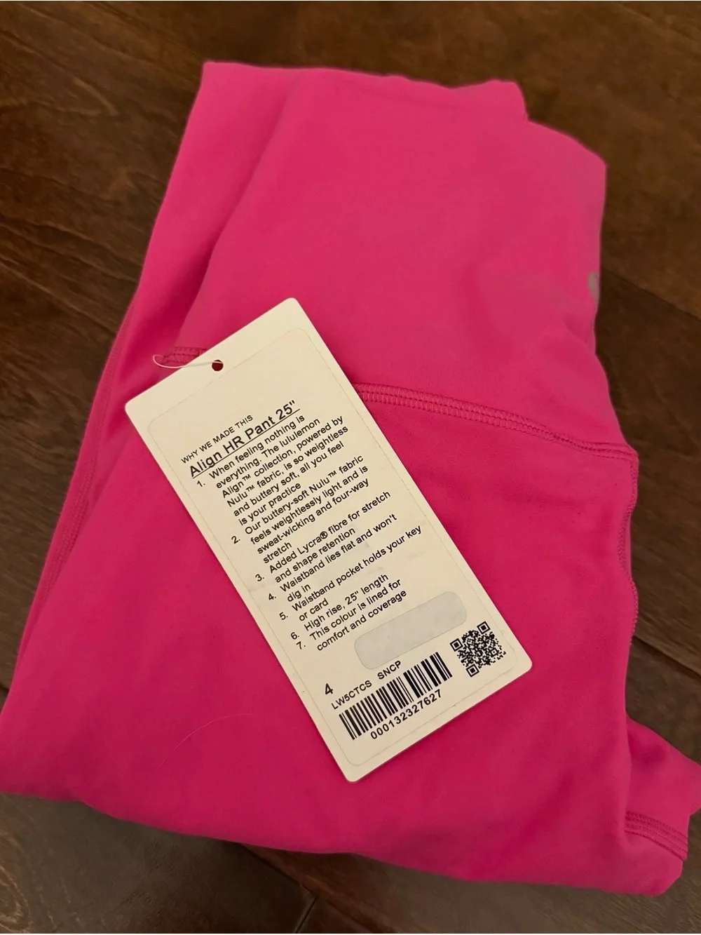 NWT Lululemon Align High-Rise Pant 25